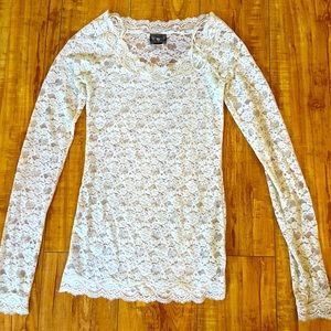 Free People Lace Long Sleeve